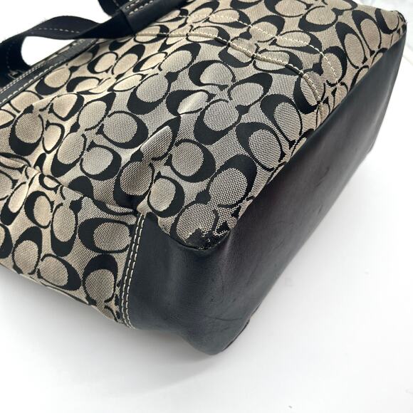 COACH VINTAGE Y2K Signature Jacquard Shoulder Bag, Large Tote - Picture 15 of 15